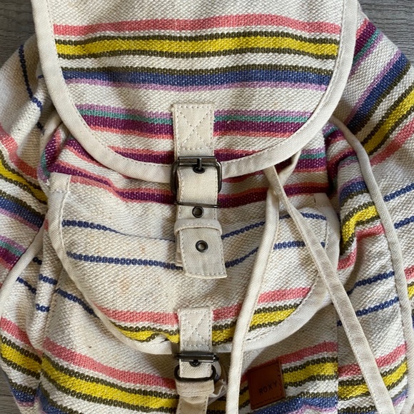 Roxy canvas multicolor backpack - Picture 2 of 12